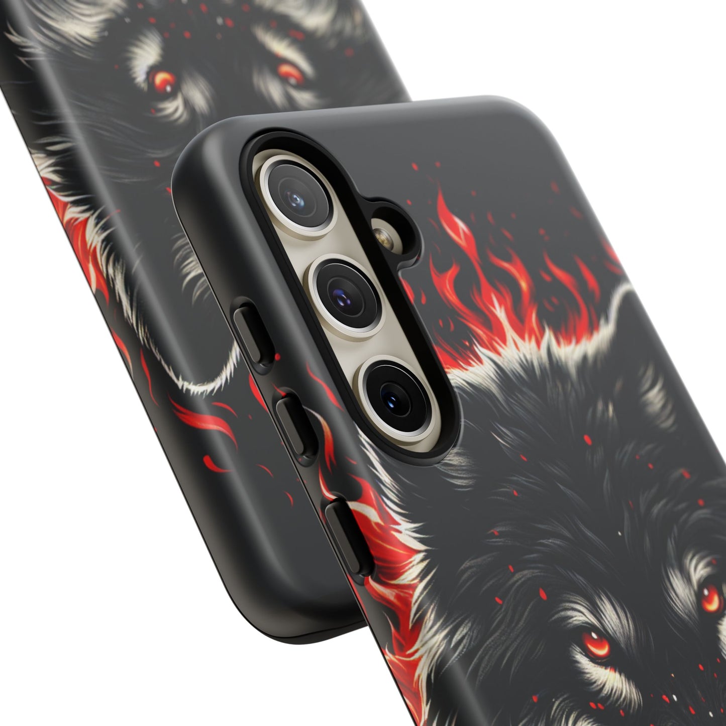 Fierce Wolf Samsung Phone Case - Tough & Stylish Protection