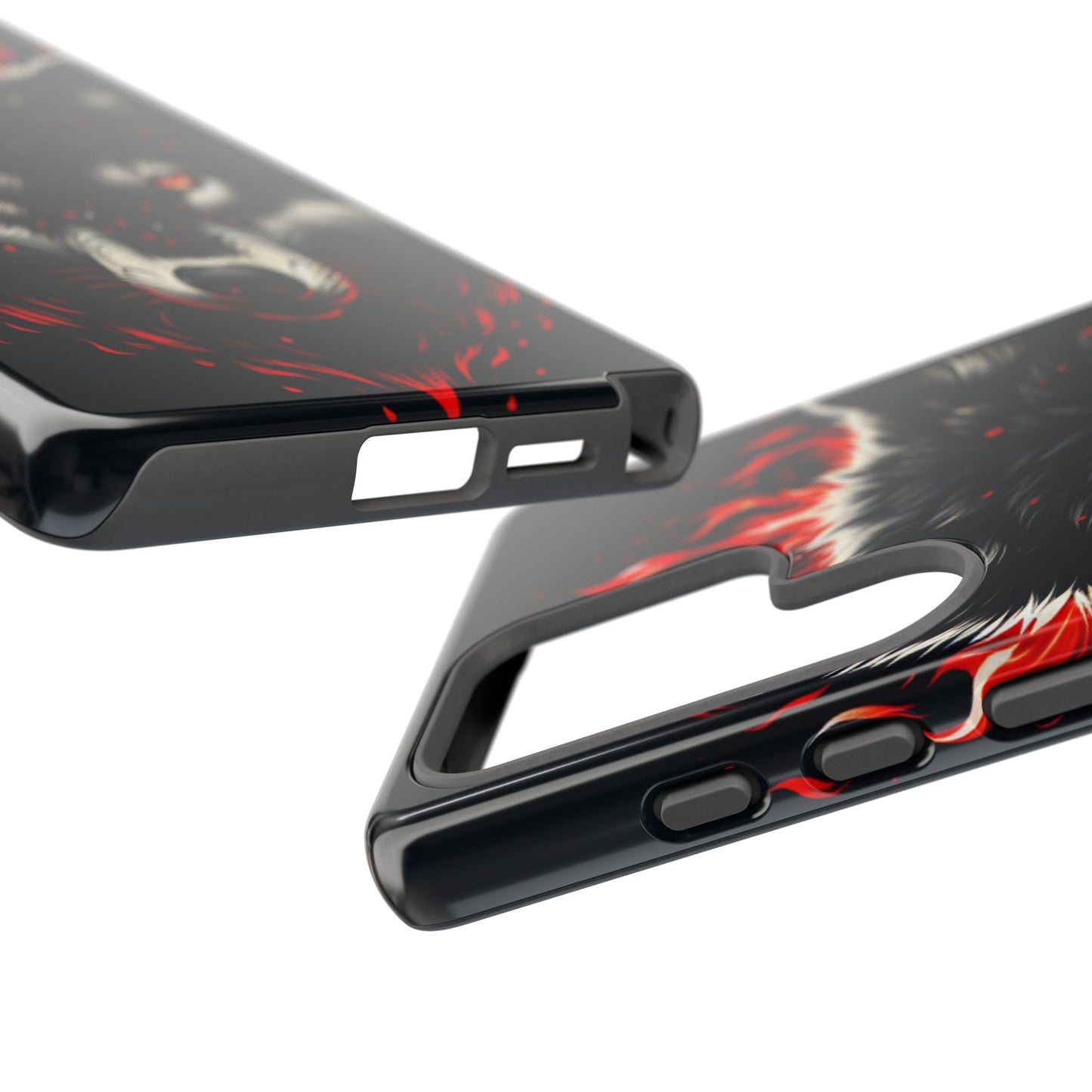 Fierce Wolf Samsung Phone Case - Tough & Stylish Protection