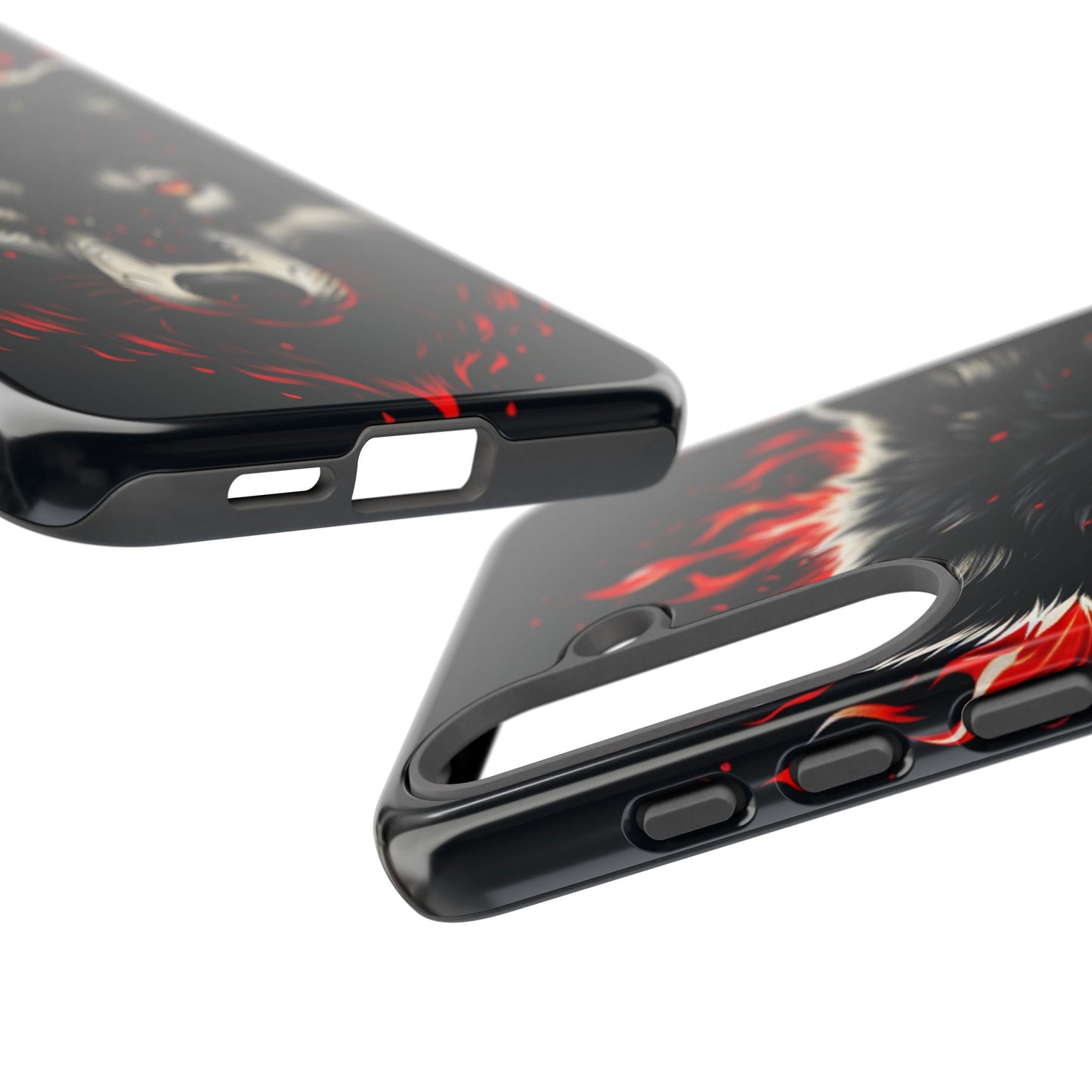 Fierce Wolf Samsung Phone Case - Tough & Stylish Protection