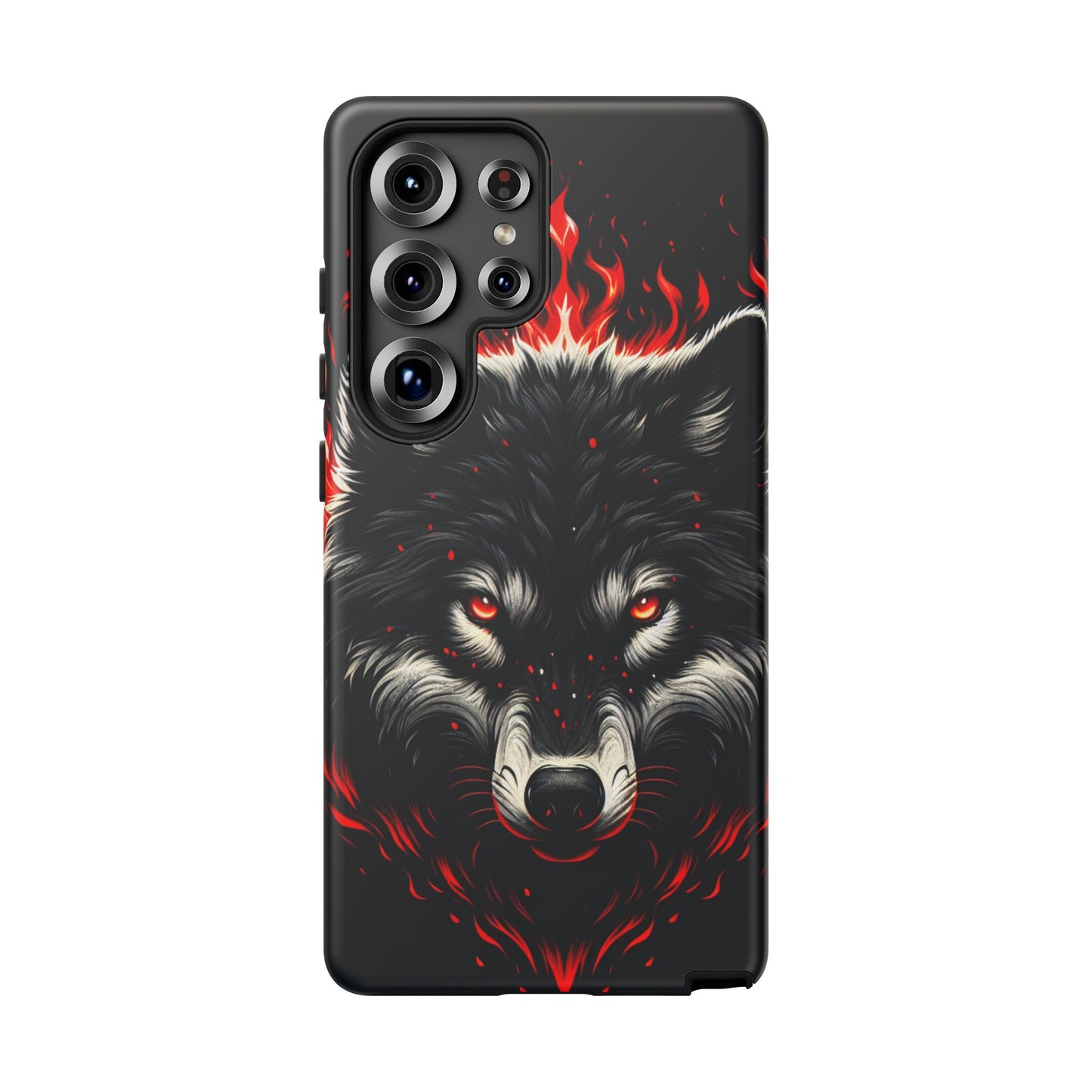 Fierce Wolf Samsung Phone Case - Tough & Stylish Protection