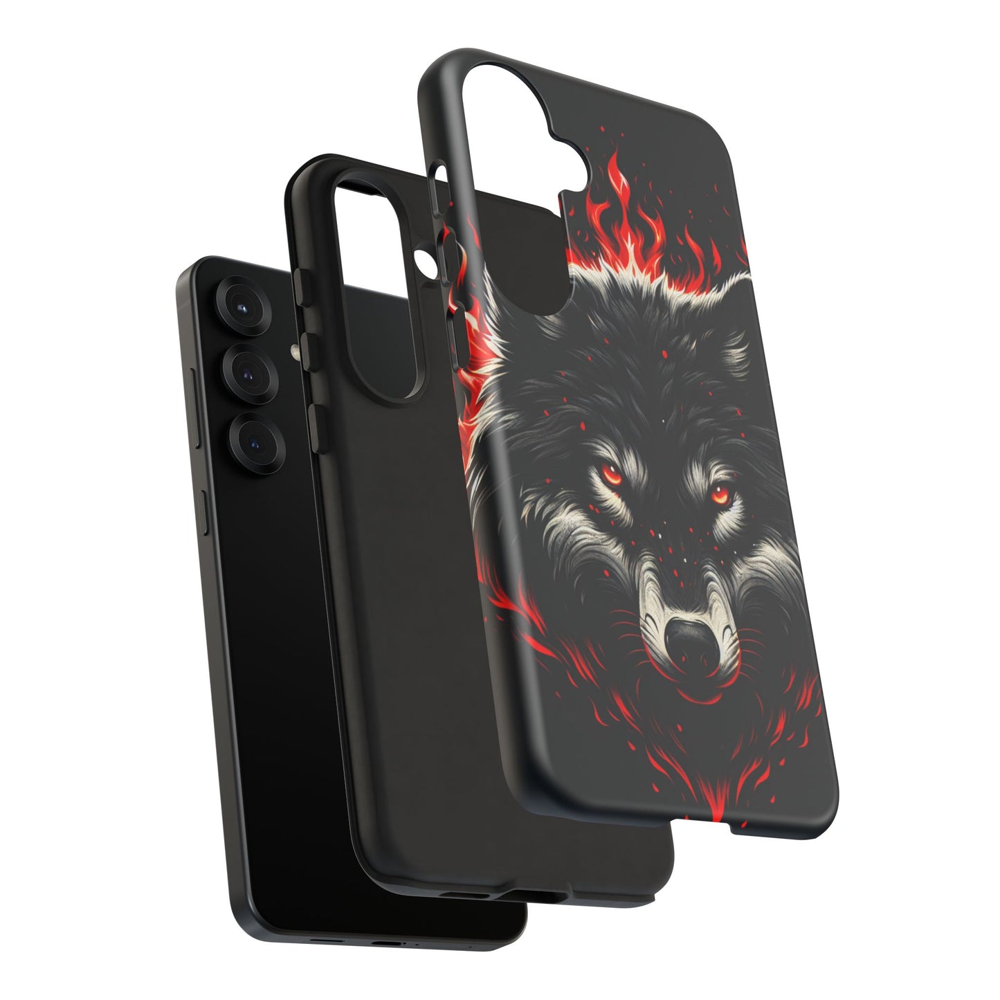 Fierce Wolf Samsung Phone Case - Tough & Stylish Protection