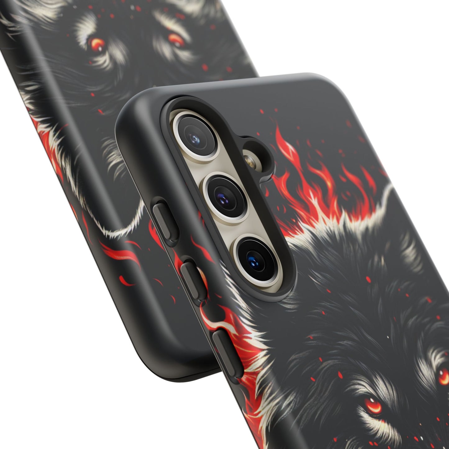 Fierce Wolf Samsung Phone Case - Tough & Stylish Protection