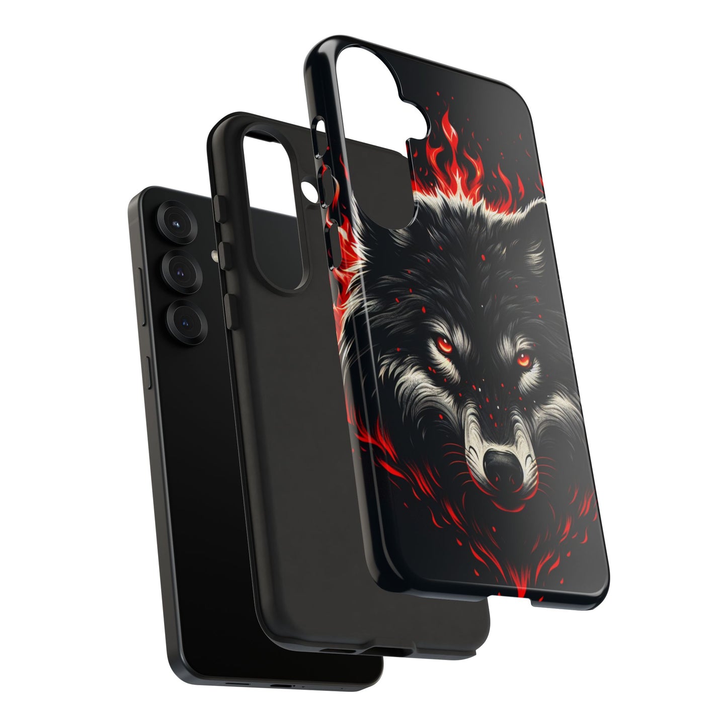 Fierce Wolf Samsung Phone Case - Tough & Stylish Protection