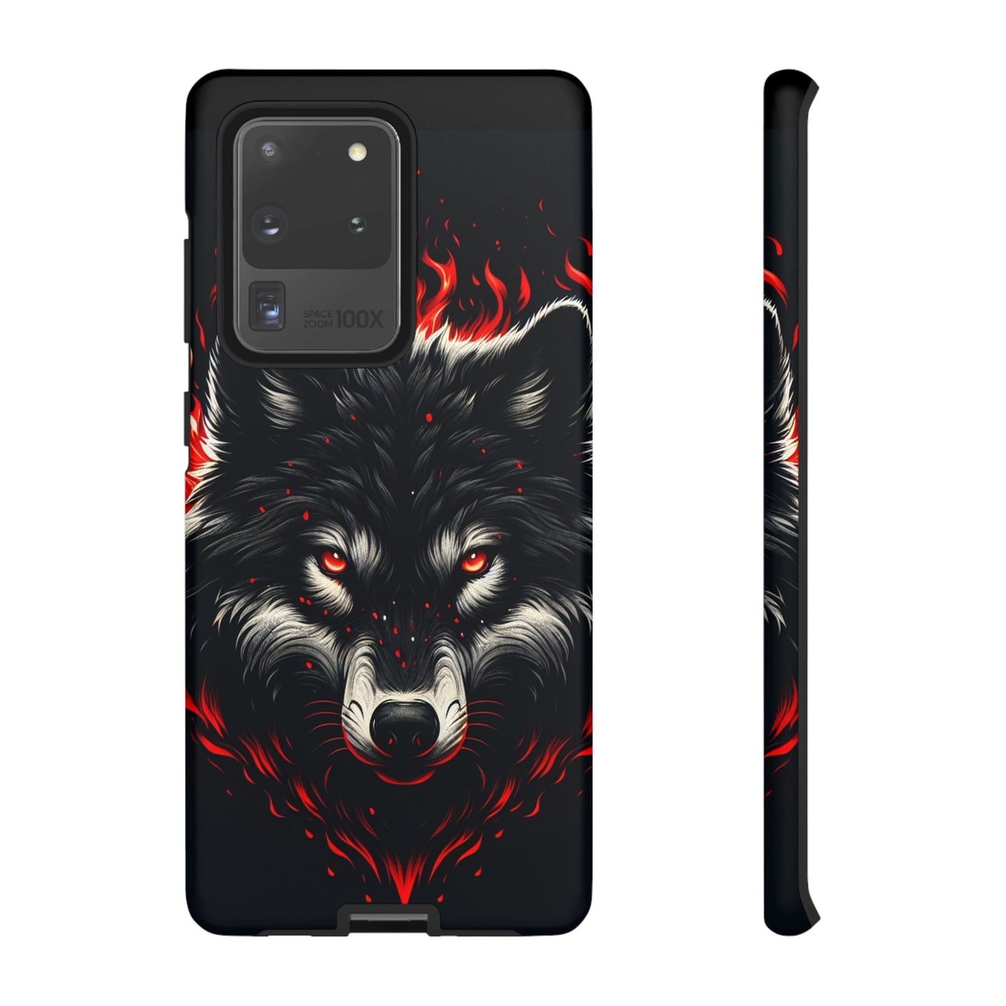 Fierce Wolf Samsung Phone Case - Tough & Stylish Protection