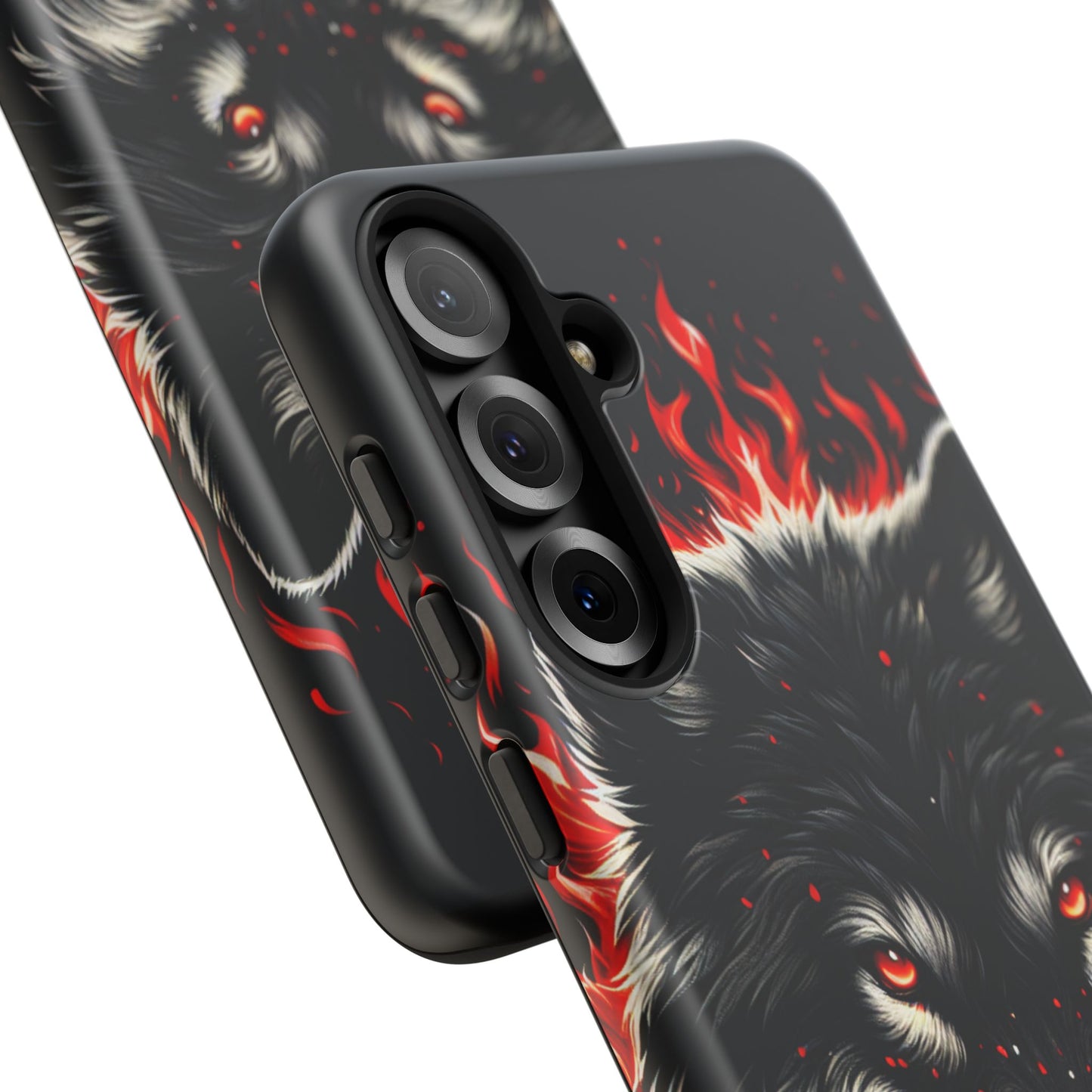Fierce Wolf Samsung Phone Case - Tough & Stylish Protection