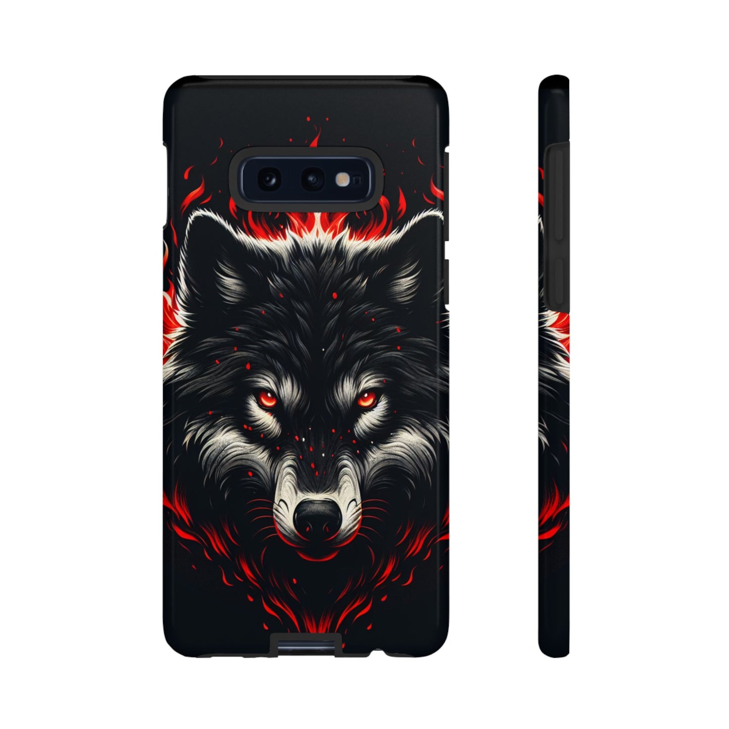 Fierce Wolf Samsung Phone Case - Tough & Stylish Protection