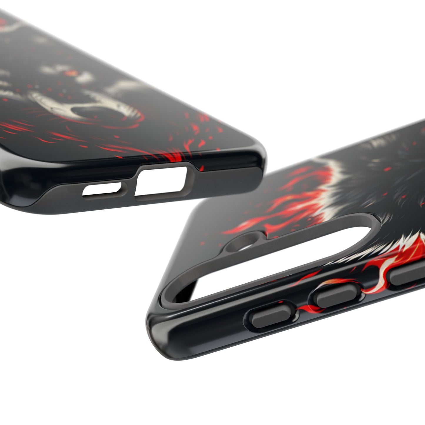 Fierce Wolf Samsung Phone Case - Tough & Stylish Protection