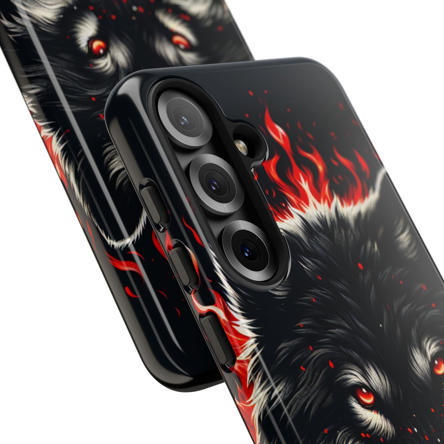 Fierce Wolf Samsung Phone Case - Tough & Stylish Protection