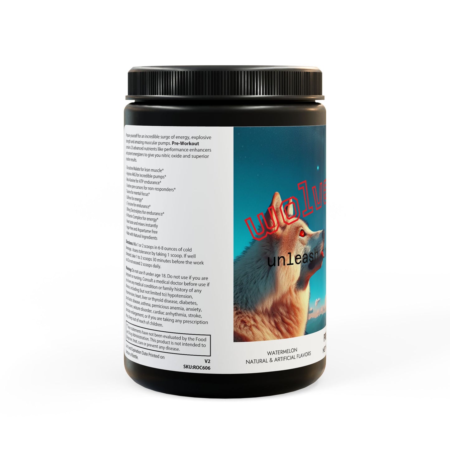 Pre-Workout Supplement, Watermelon (300g, 10.58oz)