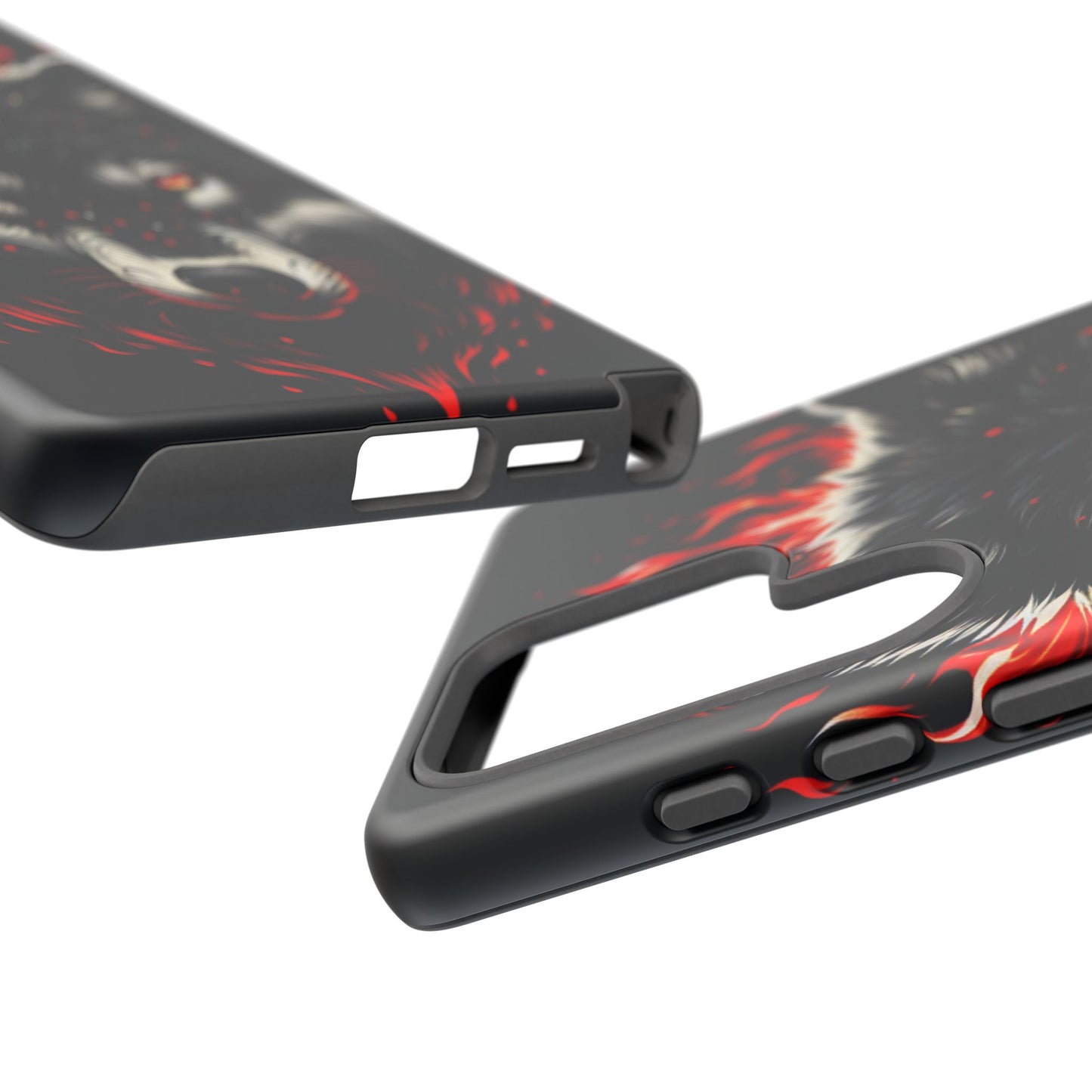 Fierce Wolf Samsung Phone Case - Tough & Stylish Protection