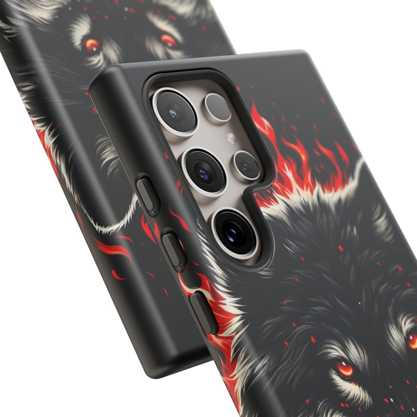 Fierce Wolf Samsung Phone Case - Tough & Stylish Protection