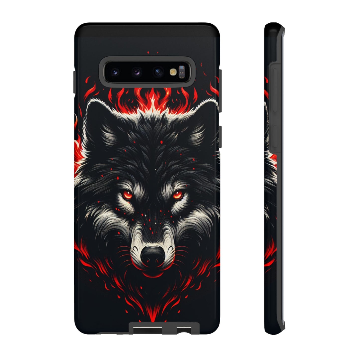 Fierce Wolf Samsung Phone Case - Tough & Stylish Protection