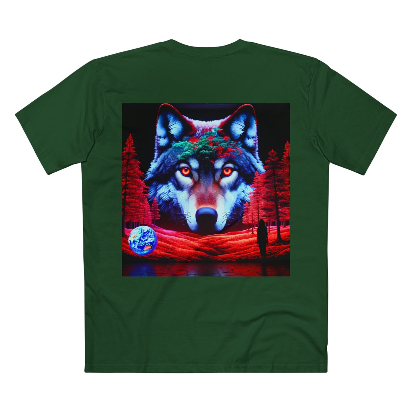 Futuristic Wolf Graphic Tee - The Future Starts Now