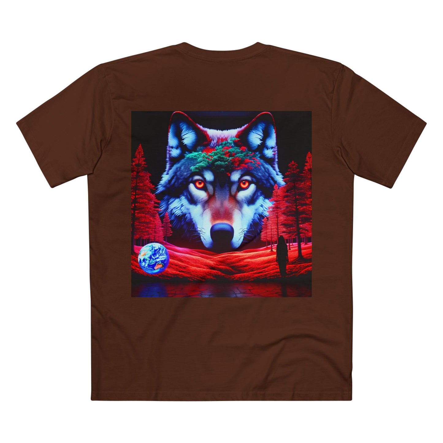 Futuristic Wolf Graphic Tee - The Future Starts Now