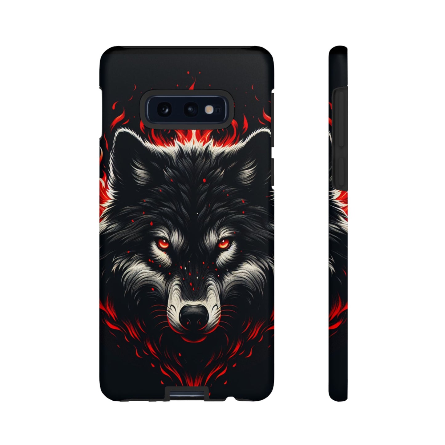 Fierce Wolf Samsung Phone Case - Tough & Stylish Protection