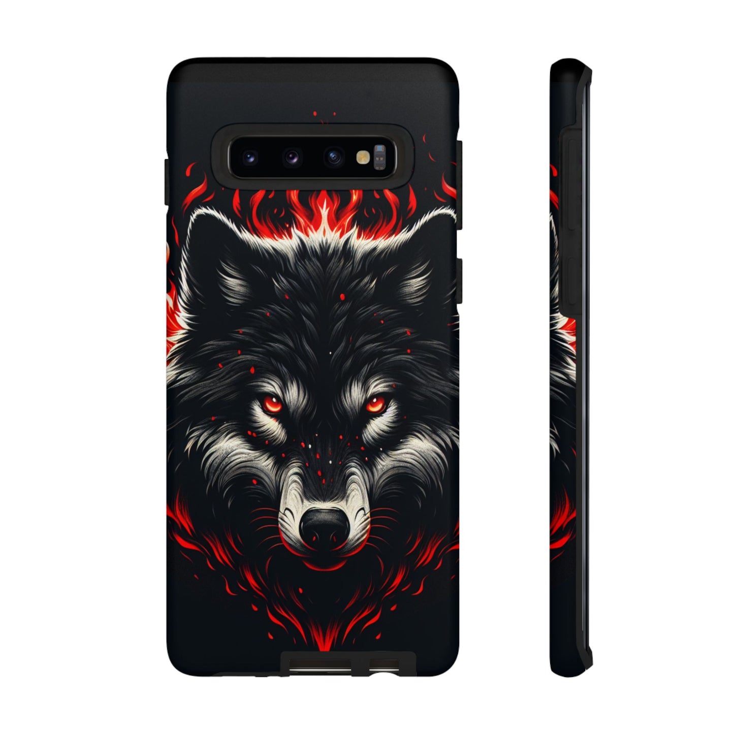 Fierce Wolf Samsung Phone Case - Tough & Stylish Protection