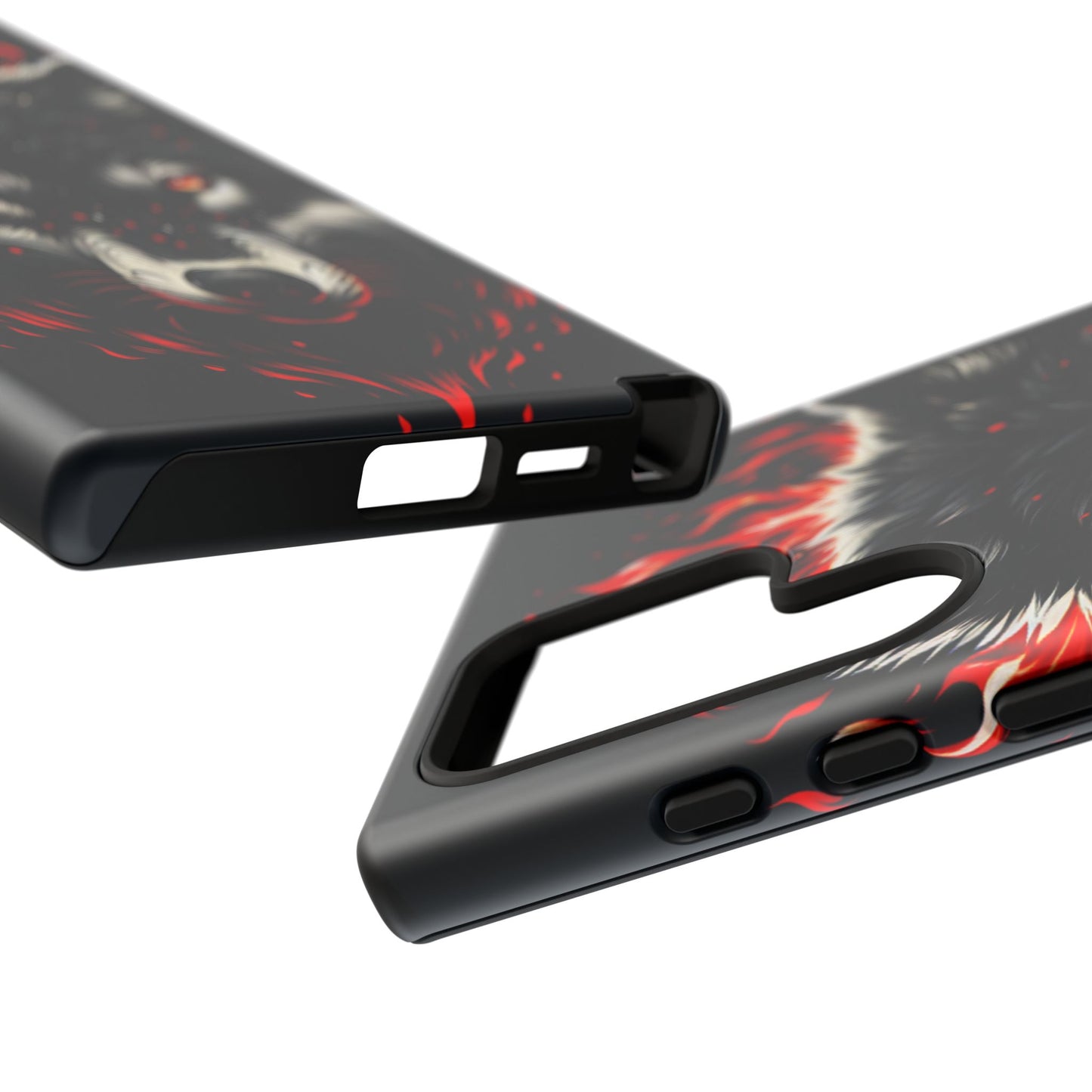 Fierce Wolf Samsung Phone Case - Tough & Stylish Protection
