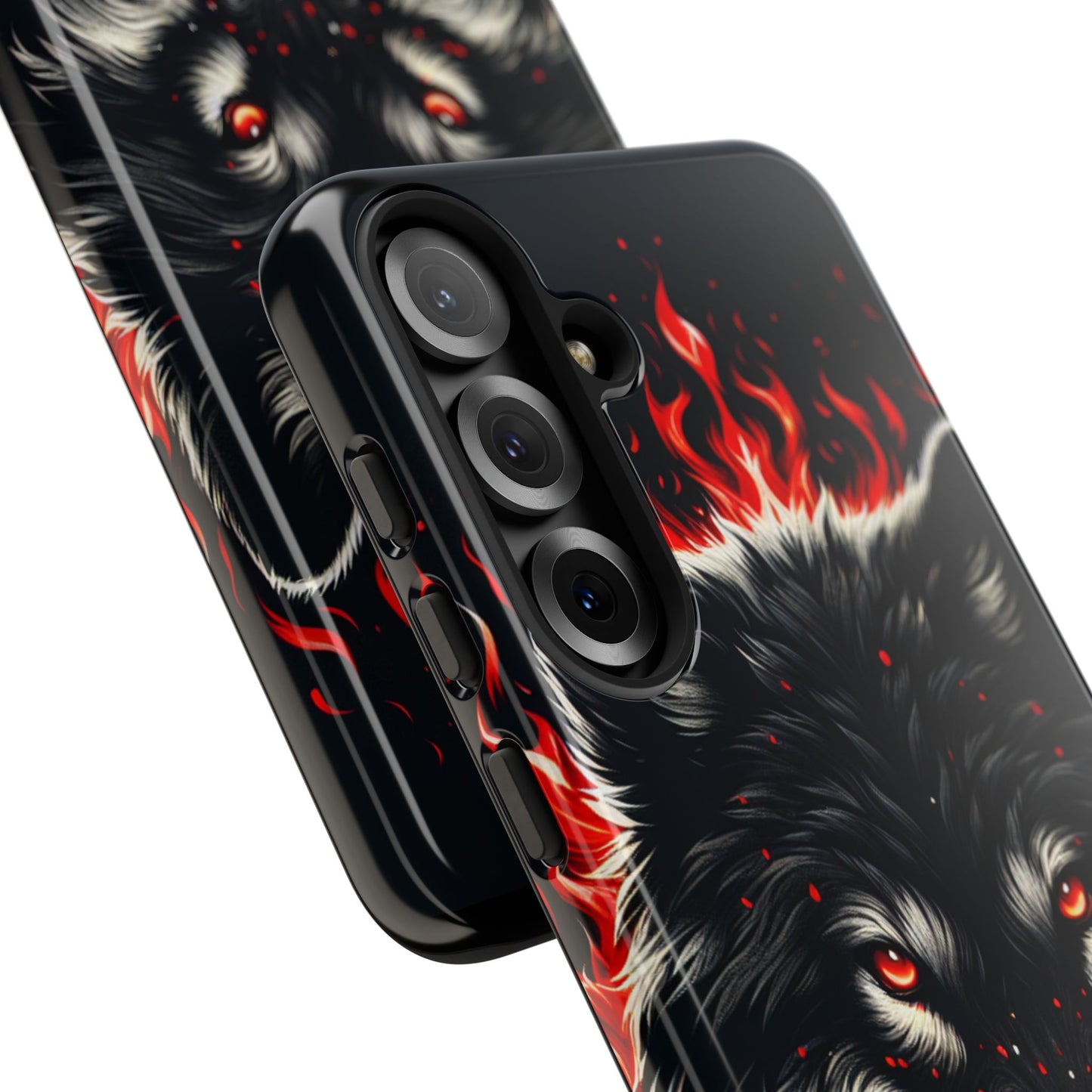 Fierce Wolf Samsung Phone Case - Tough & Stylish Protection