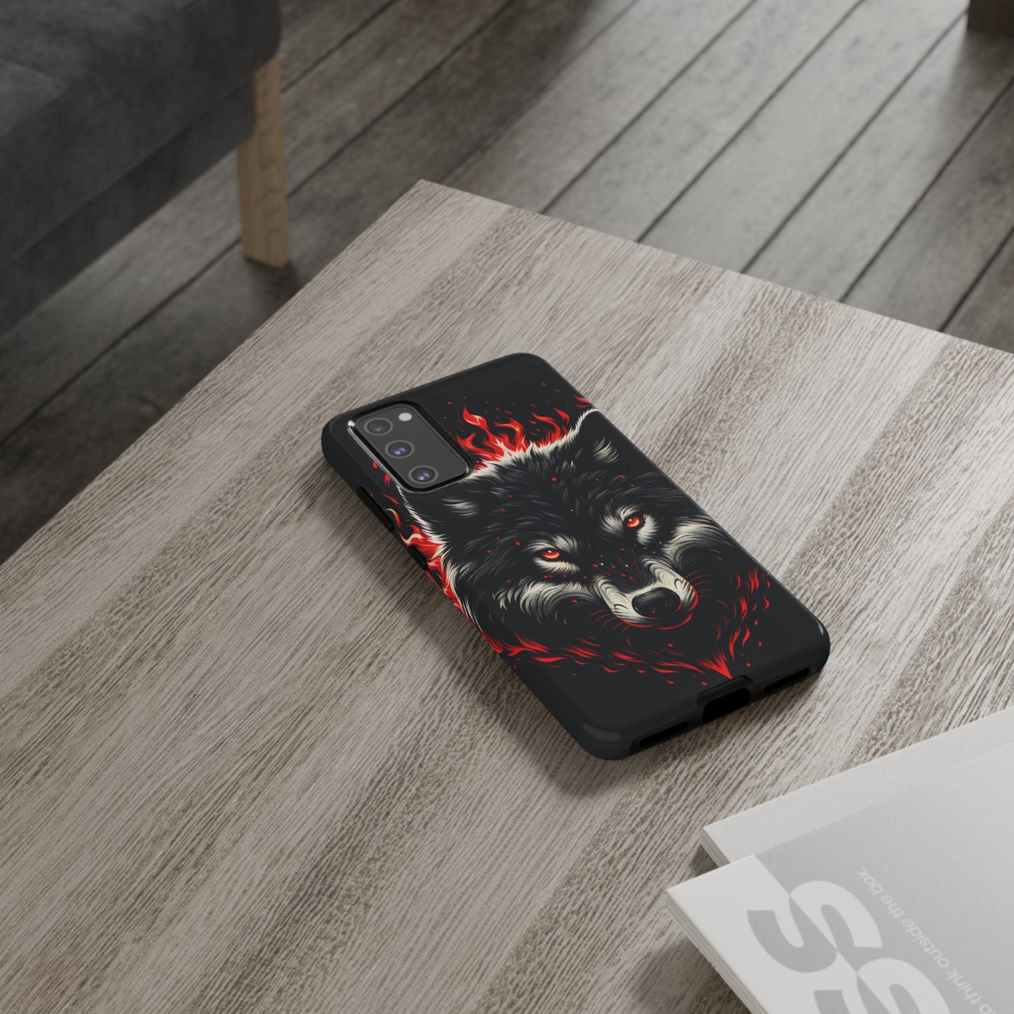 Fierce Wolf Samsung Phone Case - Tough & Stylish Protection