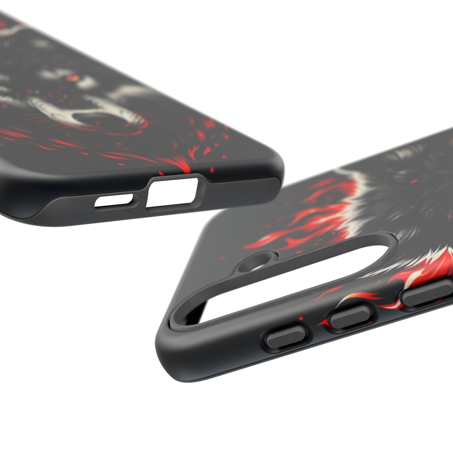 Fierce Wolf Samsung Phone Case - Tough & Stylish Protection