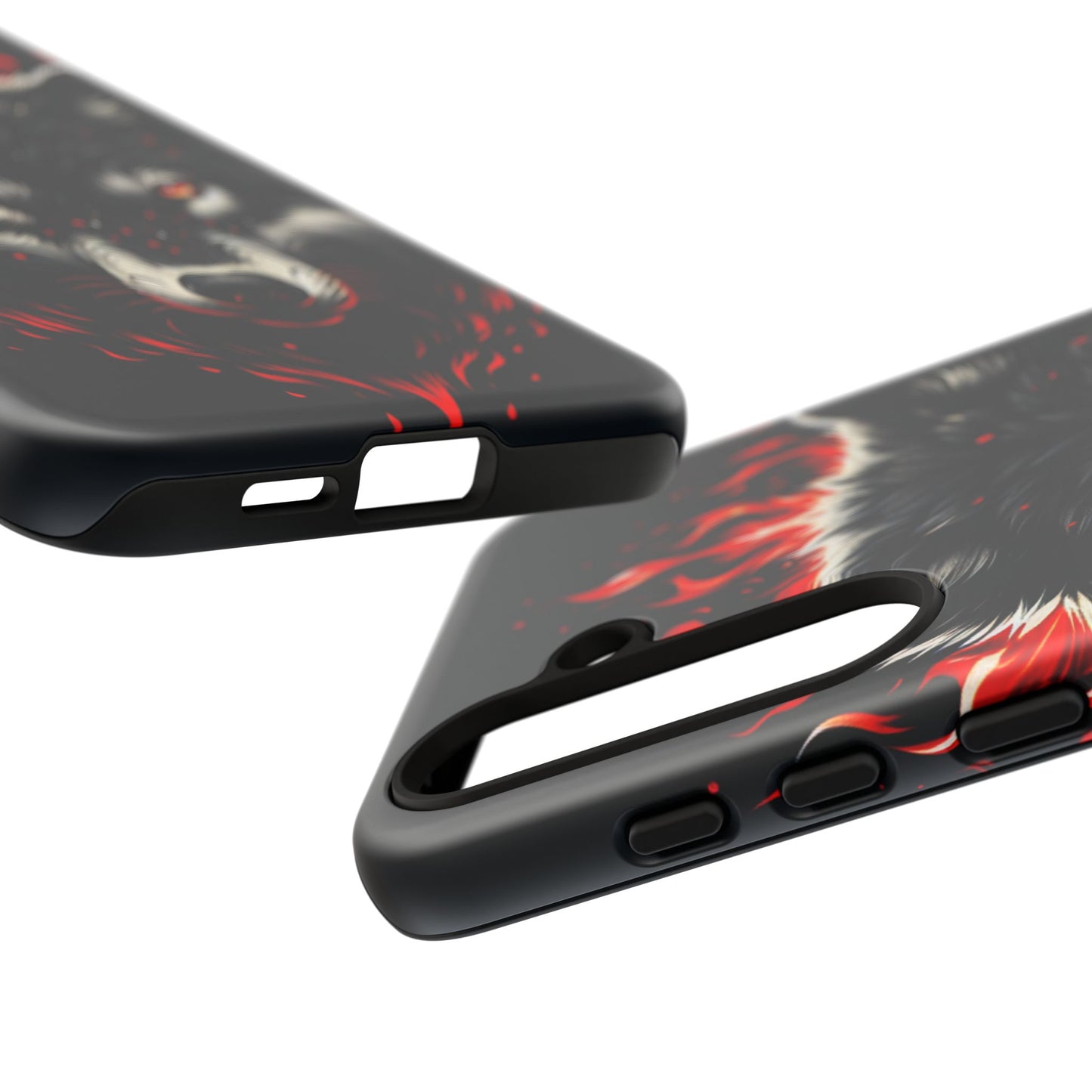 Fierce Wolf Samsung Phone Case - Tough & Stylish Protection