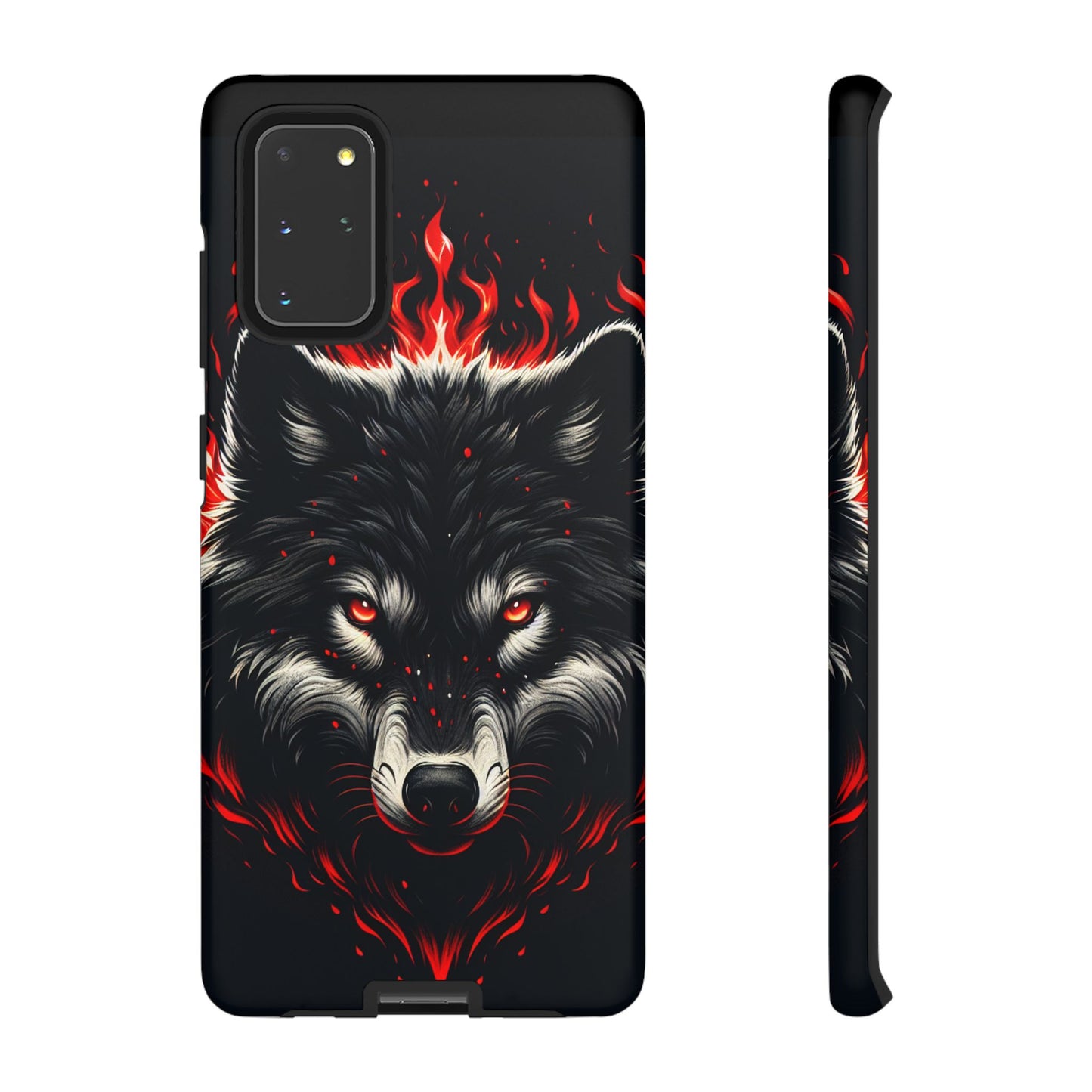 Fierce Wolf Samsung Phone Case - Tough & Stylish Protection