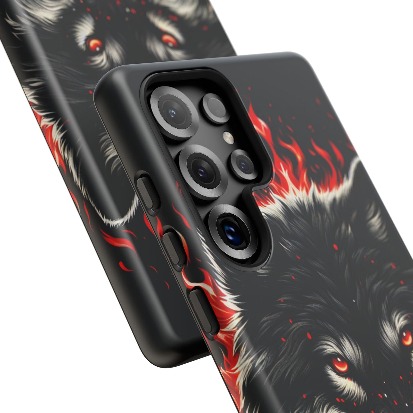 Fierce Wolf Samsung Phone Case - Tough & Stylish Protection