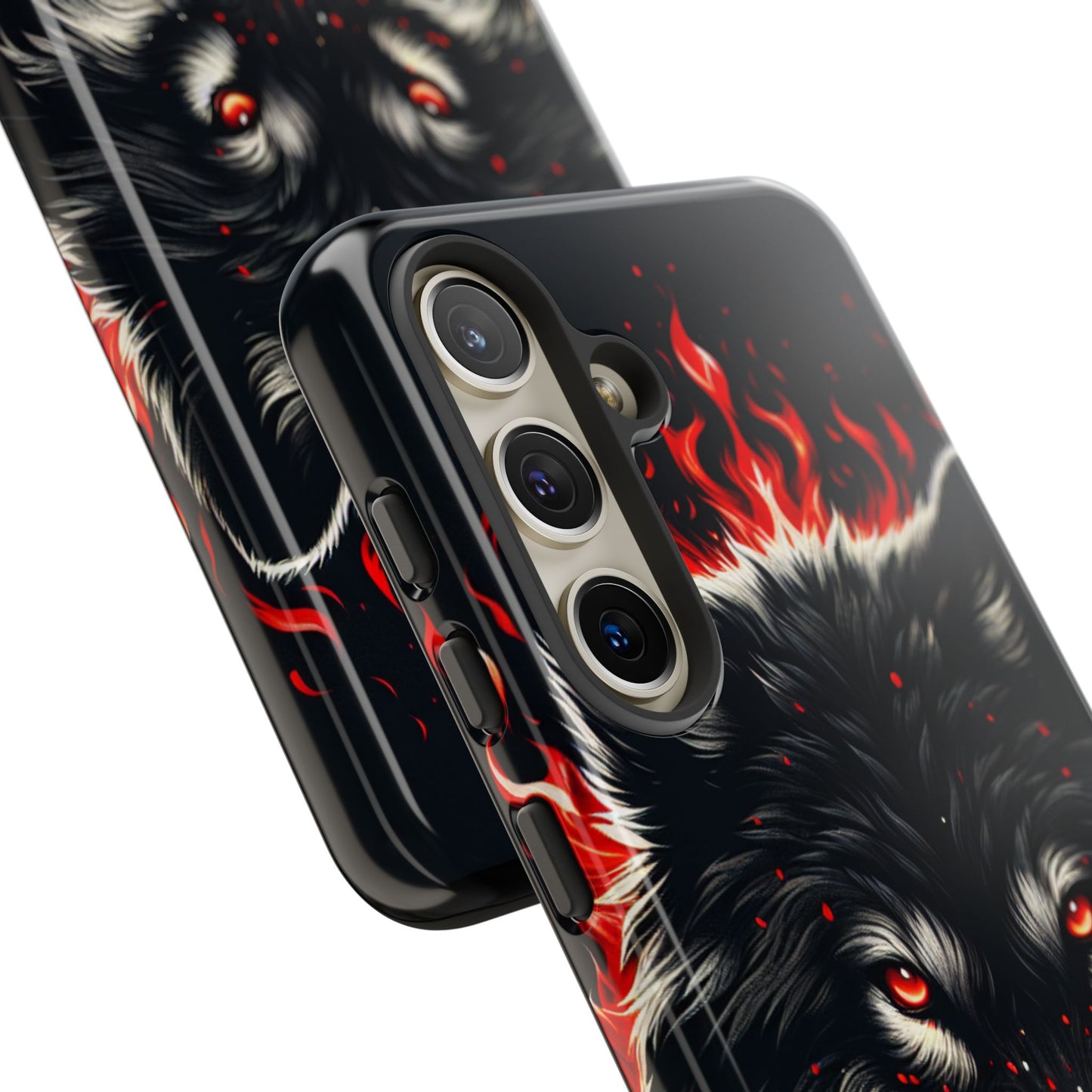 Fierce Wolf Samsung Phone Case - Tough & Stylish Protection