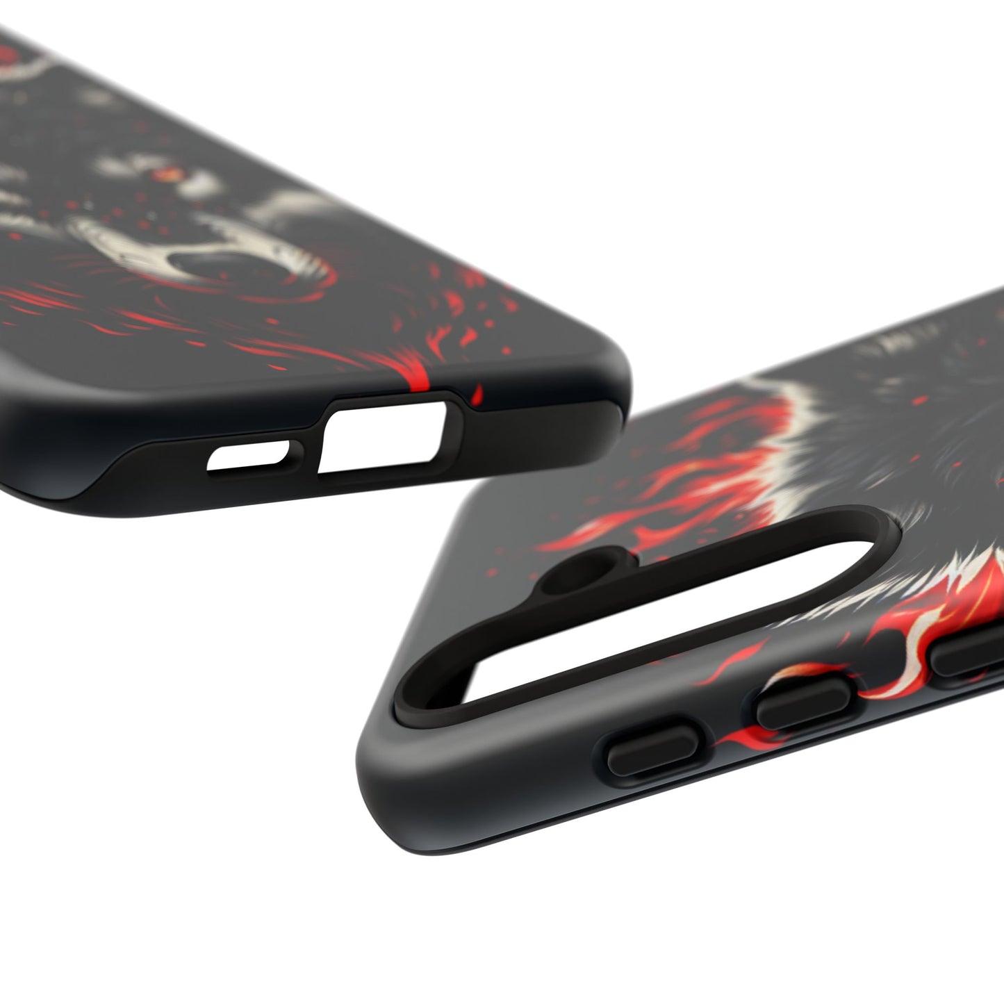 Fierce Wolf Samsung Phone Case - Tough & Stylish Protection