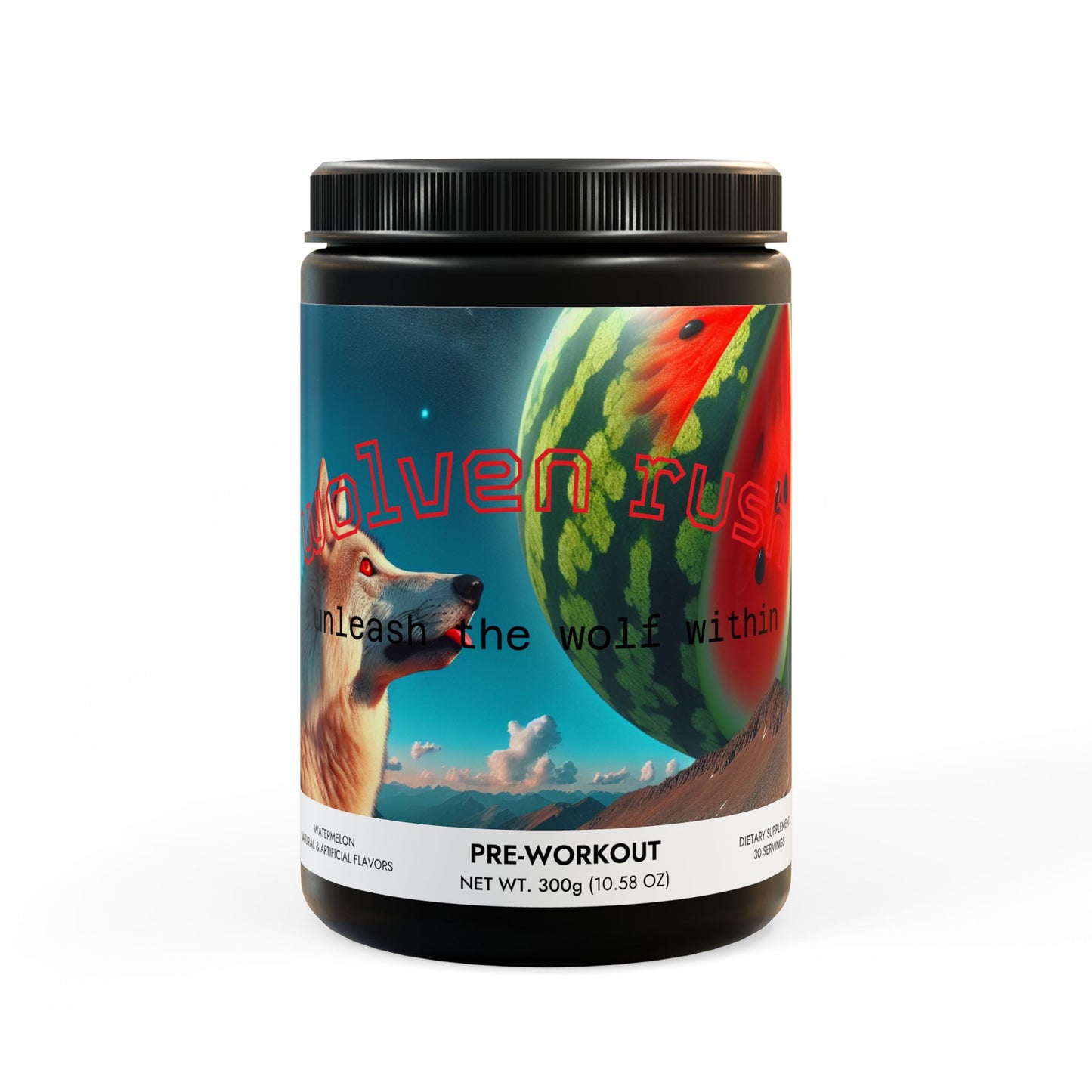 Pre-Workout Supplement, Watermelon (300g, 10.58oz)