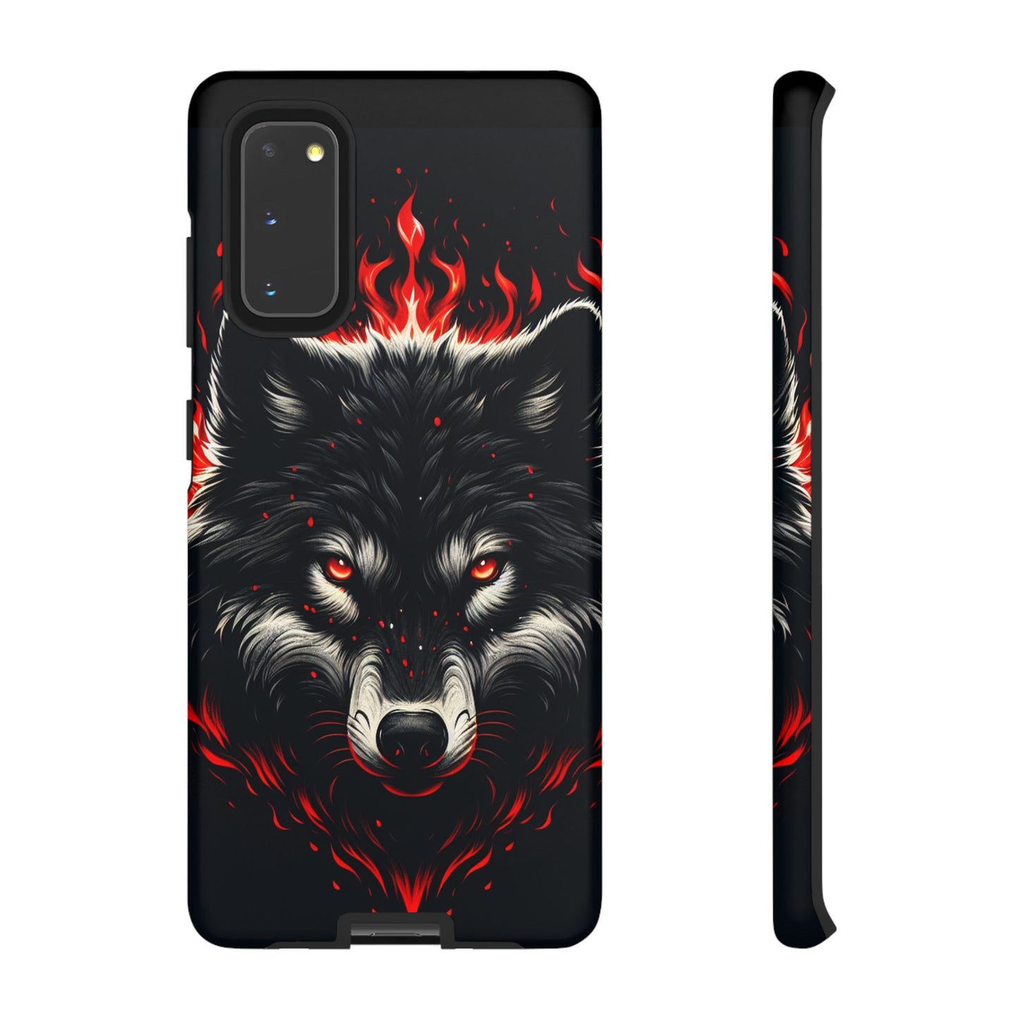 Fierce Wolf Samsung Phone Case - Tough & Stylish Protection