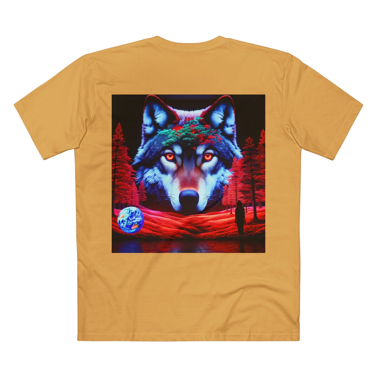 Futuristic Wolf Graphic Tee - The Future Starts Now