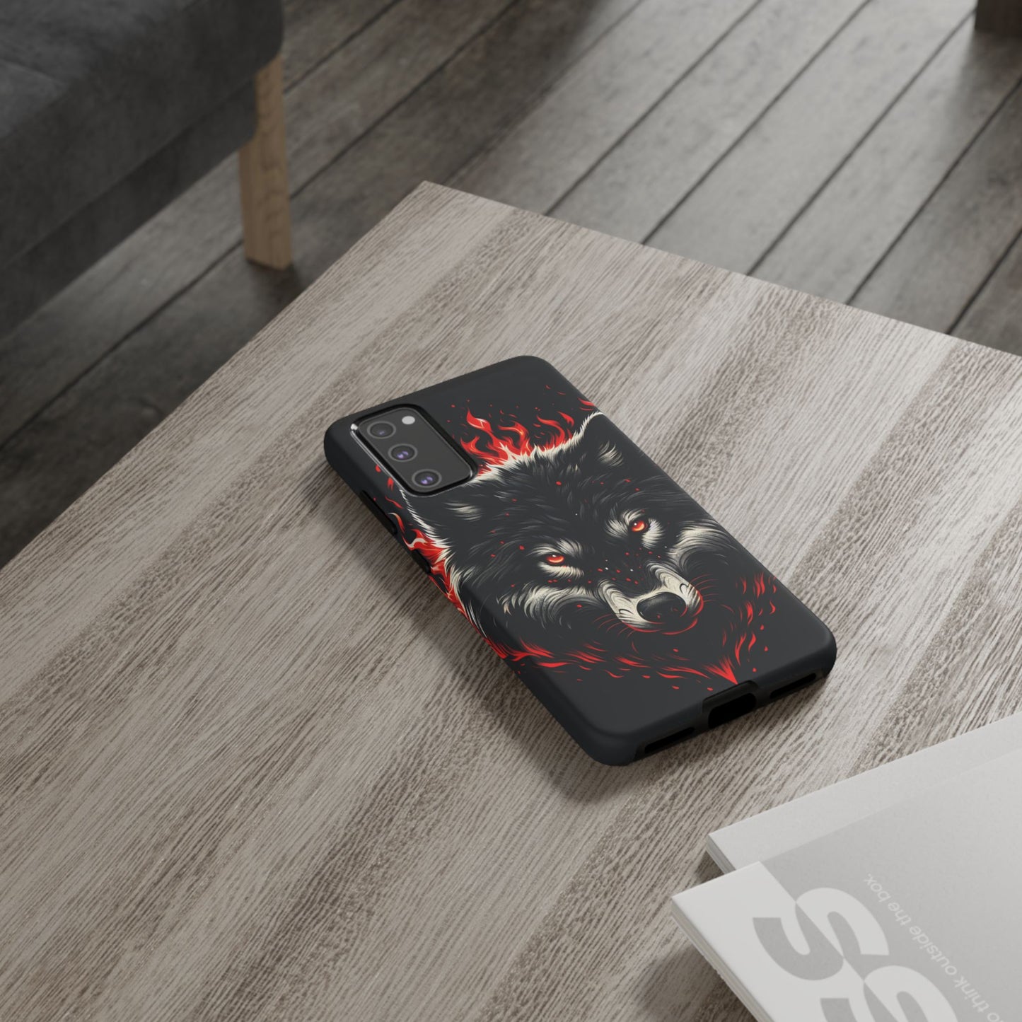 Fierce Wolf Samsung Phone Case - Tough & Stylish Protection