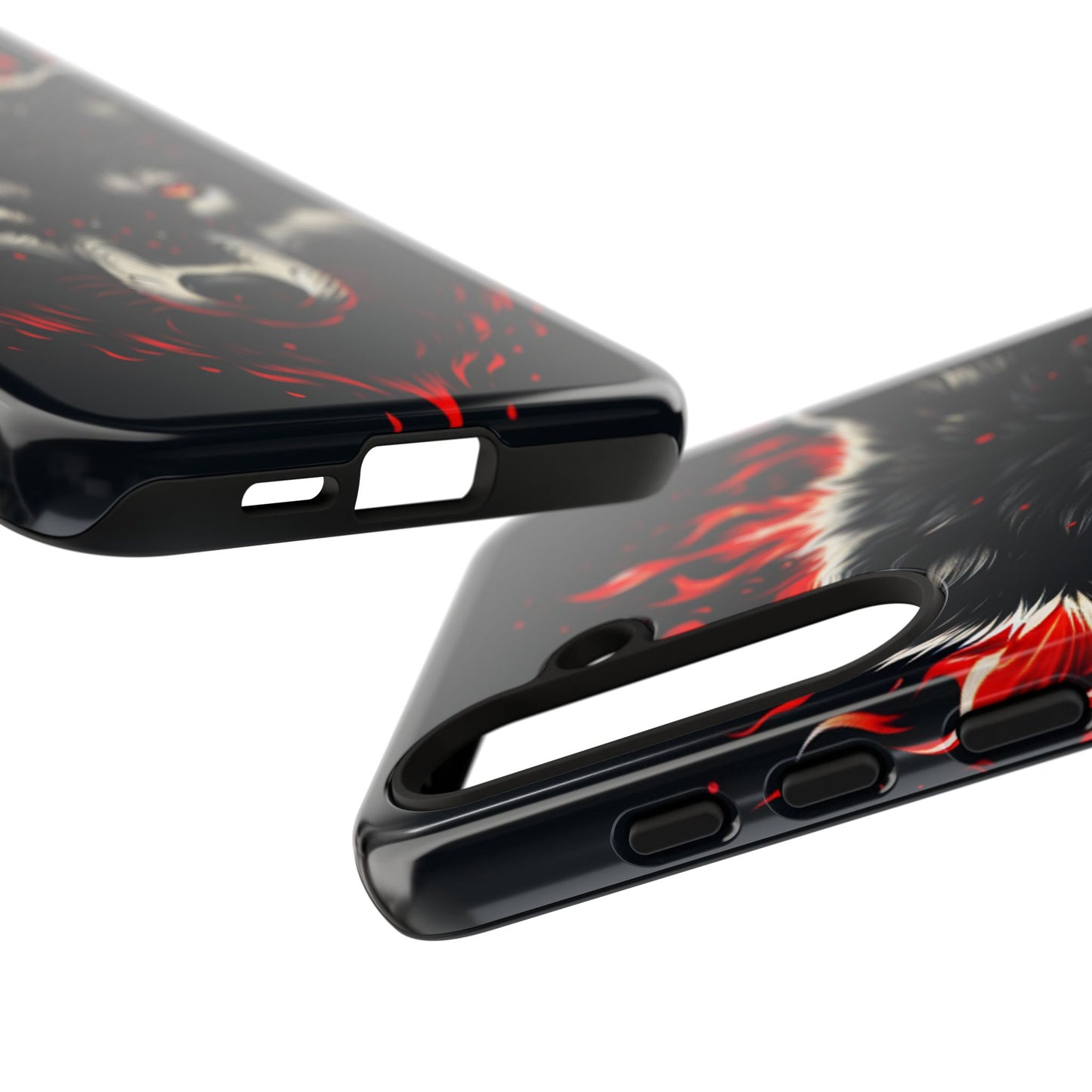 Fierce Wolf Samsung Phone Case - Tough & Stylish Protection