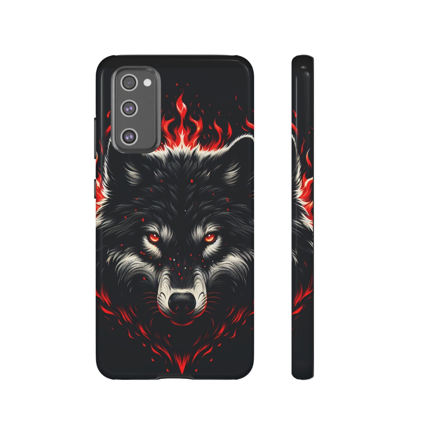 Fierce Wolf Samsung Phone Case - Tough & Stylish Protection