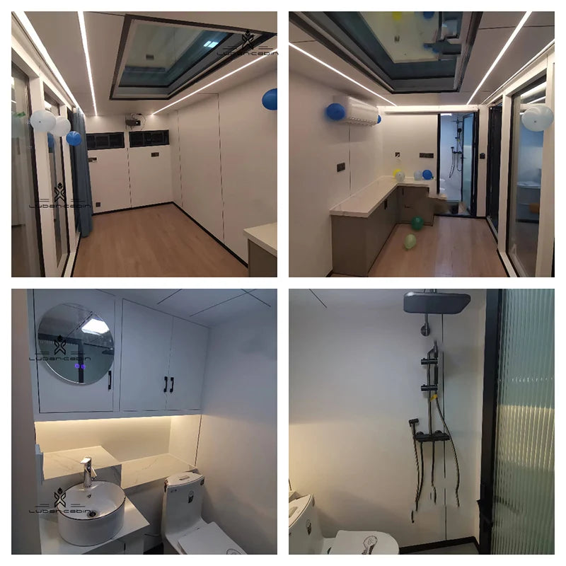 Thermal Insulation Mobile House Luxury Modern Modular Prefabricated Houses Living Capsule Homes Space Capsule Home Good Quality