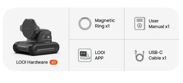 LOOI Robot Smart Toy Turn Smartphone Into a Desktop Robot Magnetic Mobile AI Gesture Facial Recognition GPT Voice Dialogue Toys