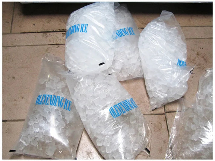 Outdoor Automatic Self Serve Bagged Ice Vending Machine Ice Cube Bags Vending Machine Business for Sale