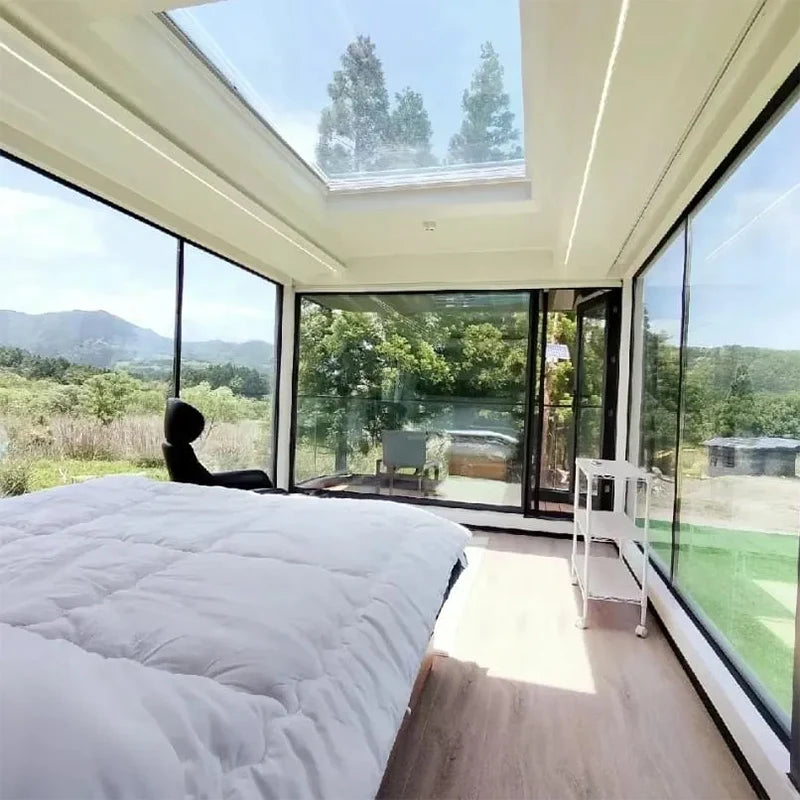 Thermal Insulation Mobile House Luxury Modern Modular Prefabricated Houses Living Capsule Homes Space Capsule Home Good Quality