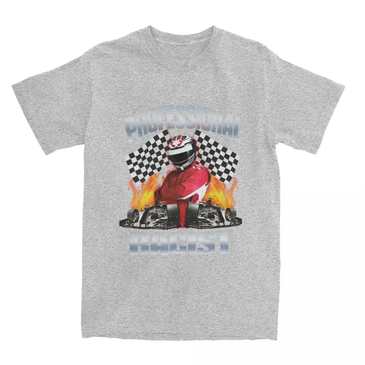 2025 New Meme Racing Racist Printed Graphic T-shirt Men's and Women's Short Sleeve T-shirt Men's Clothing Harajuku Streetwear