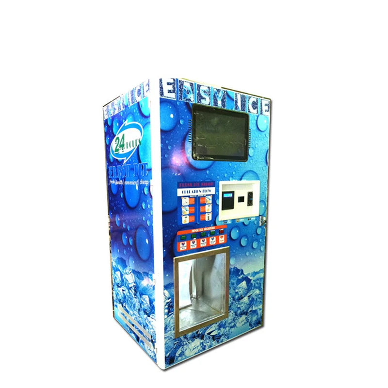 Outdoor Automatic Self Serve Bagged Ice Vending Machine Ice Cube Bags Vending Machine Business for Sale