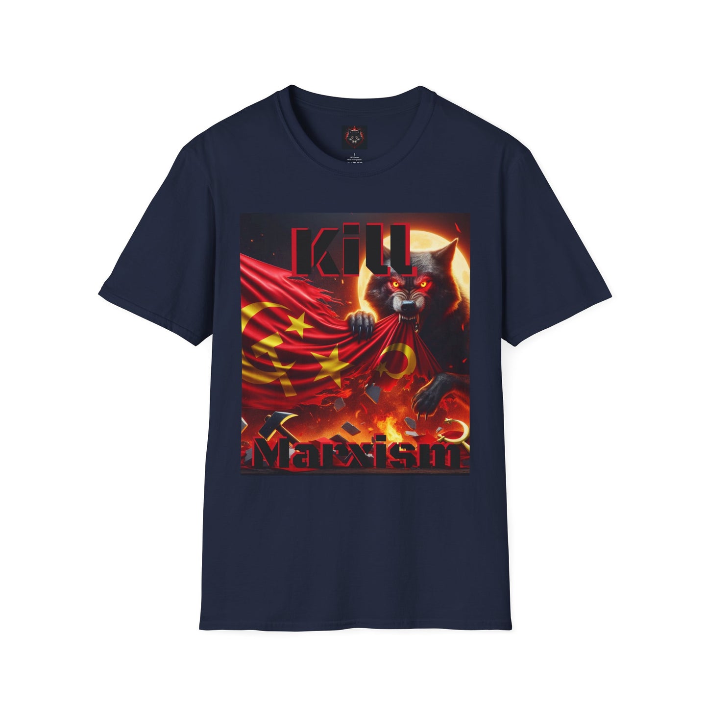 Kill Marxism Graphic Unisex T-Shirt | Bold Political Statement Tee