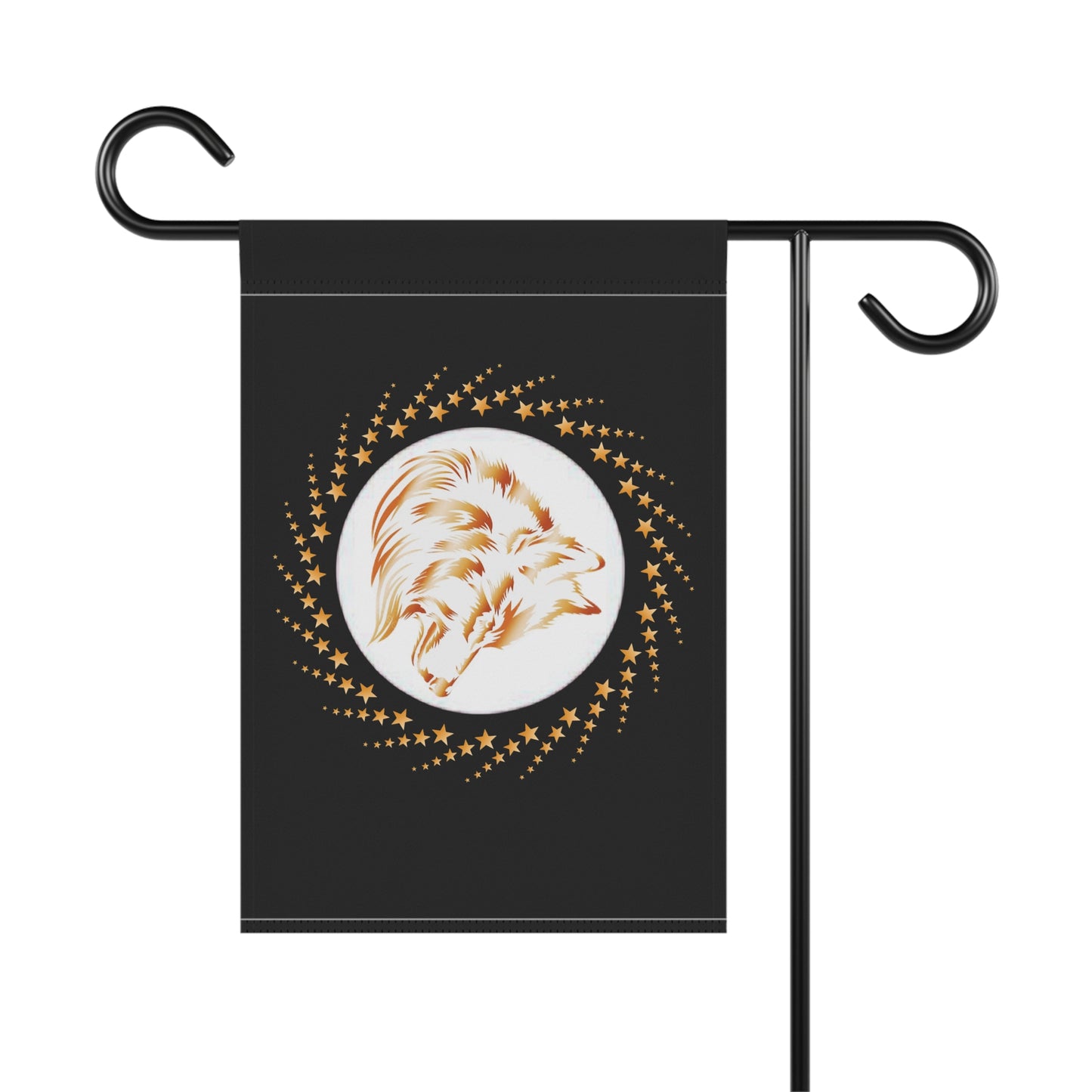 Celestial Fox Garden Banner - Decorative Outdoor Flag for Home & Garden