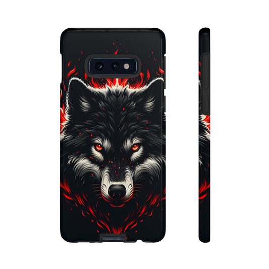 Fierce Wolf Samsung Phone Case - Tough & Stylish Protection