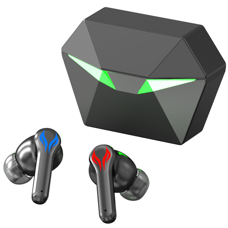 Bluetooth Earphone, Wireless, Active Noise Cancellation Deep Bass Stereo Sport Earbuds In Ear Dual Mic With Charge Box