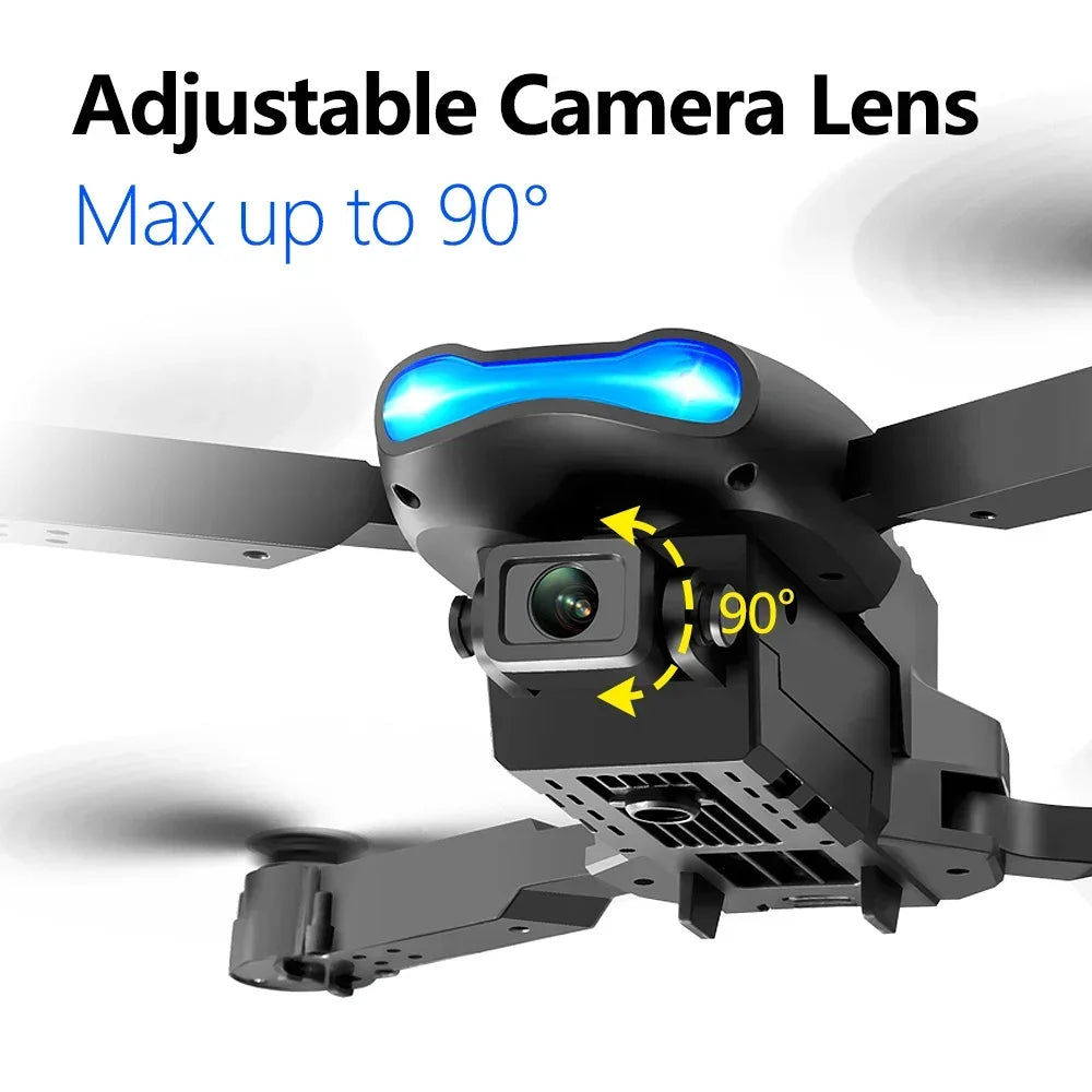 New One-click Drone E99 UAV 360-degree Rotating Folding MINI Remote Control WIFI Aerial Photography Quadcopter Toy Helicopter