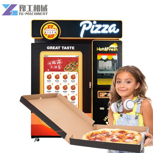 YG Pizza Vending Machine Self-Service Manufacturers Fully Automatic Pizza Machine Dealer