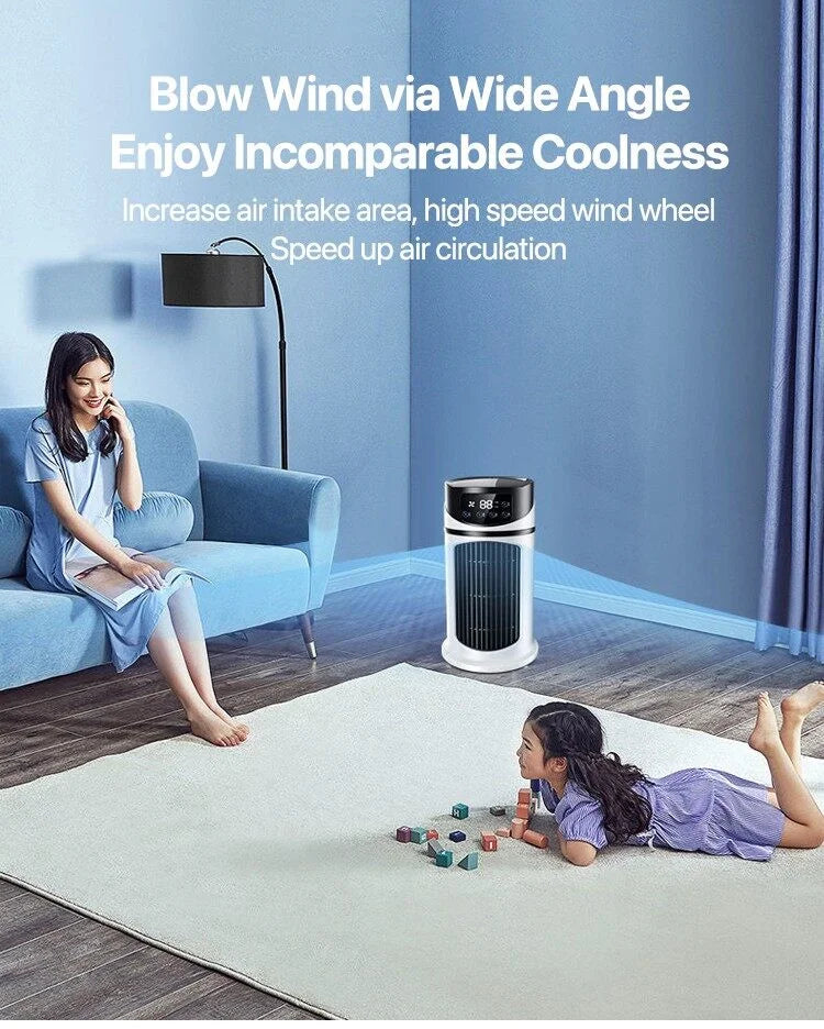 Portable Mini Conditioner Cooler Fan Water Cooling Conditioning air Cooler for Office Mobile Air Conditioner