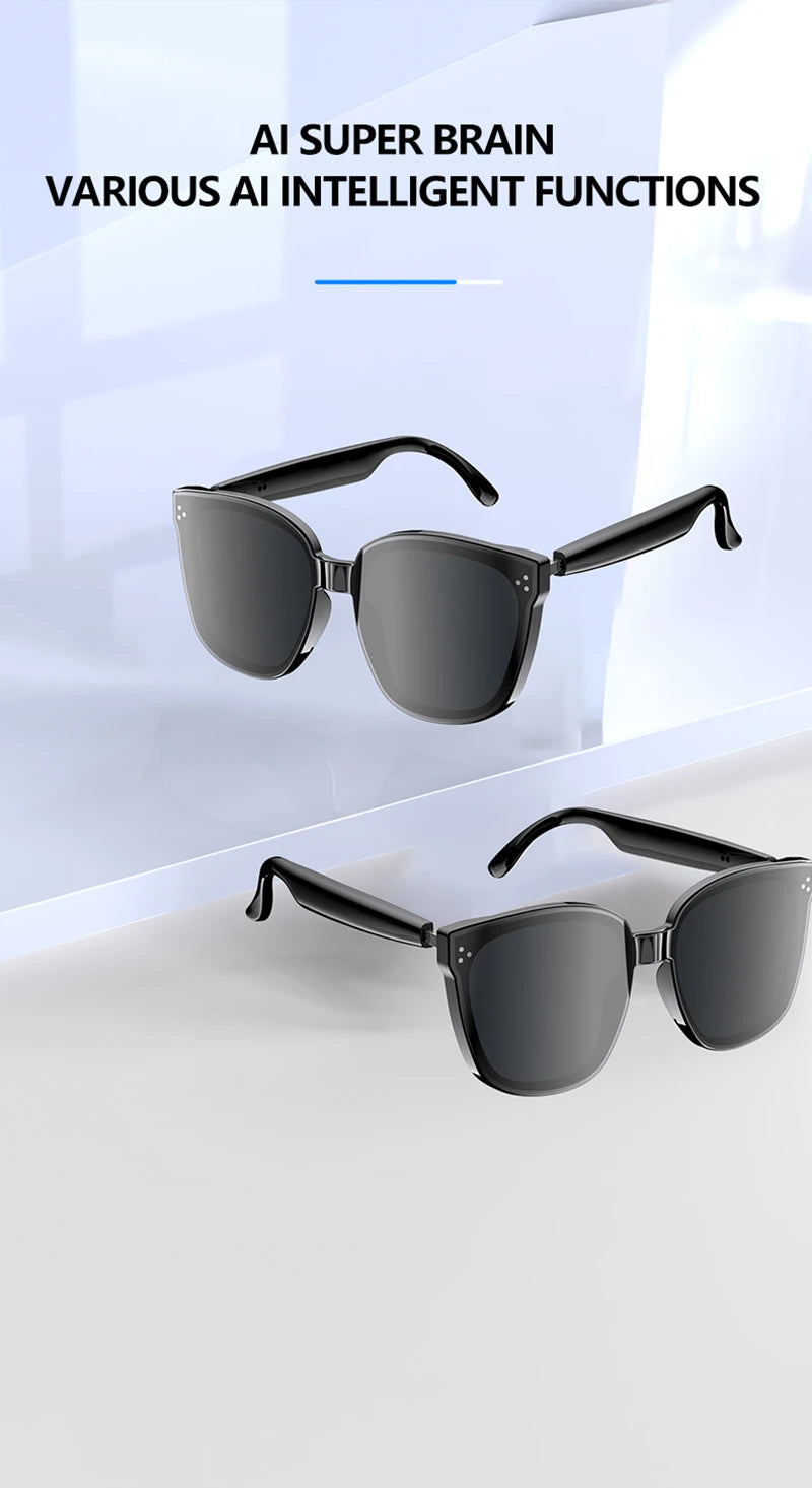 Xiaomi Smart Glasses AI Artificial Intelligence Translation Bluetooth Integrated Headset Glasses Anti-ultraviolet Sunglasses