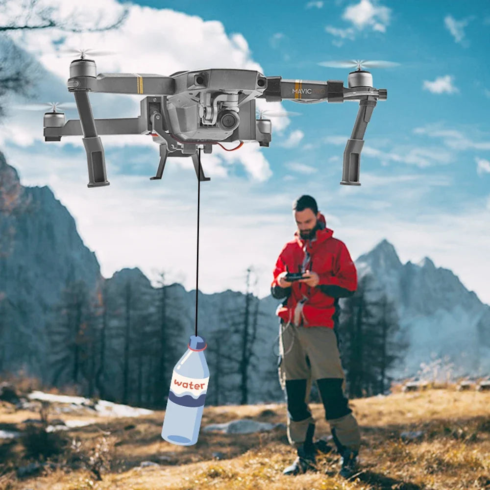 BRDRC Drone Airdrop System for DJI Mavic Pro/Mavic 3 Pro/Air 3 Long-range Throwing Device Gift Remote Delivery Props